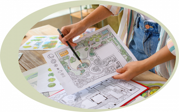 Planung für Garten